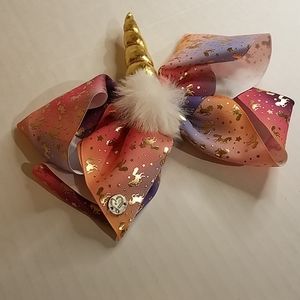 Jojo siwa unicorn bow b176
